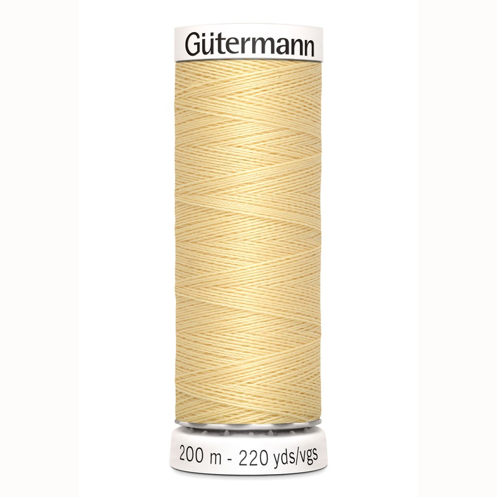 Gütermann naaigaren 200mtr licht geel nr.325